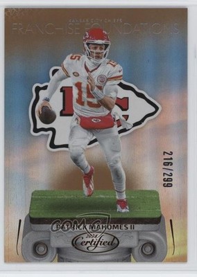 2024 Certified Franchise Foundations Bronze Mirror /299 Patrick Mahomes II 0rd2