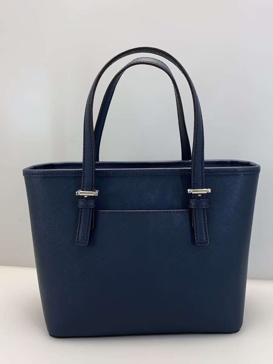 MICHAEL KORS Shoulder Bag Leather NVY CA-1911 thumbnail 3