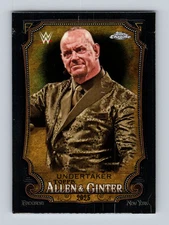 2025 Topps Chrome WWE #AG-UTK Undertaker Allen & Ginter