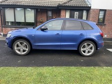 AUDI Q5 GENUINE 20" ALLOY WHEELS & TYRES X4 (2013-2017) 8R0 601 025 BJ