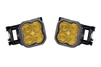 SS3 Max Type X Kit With Amber Back Light Yellow SAE Fog Diode Dynamics LED