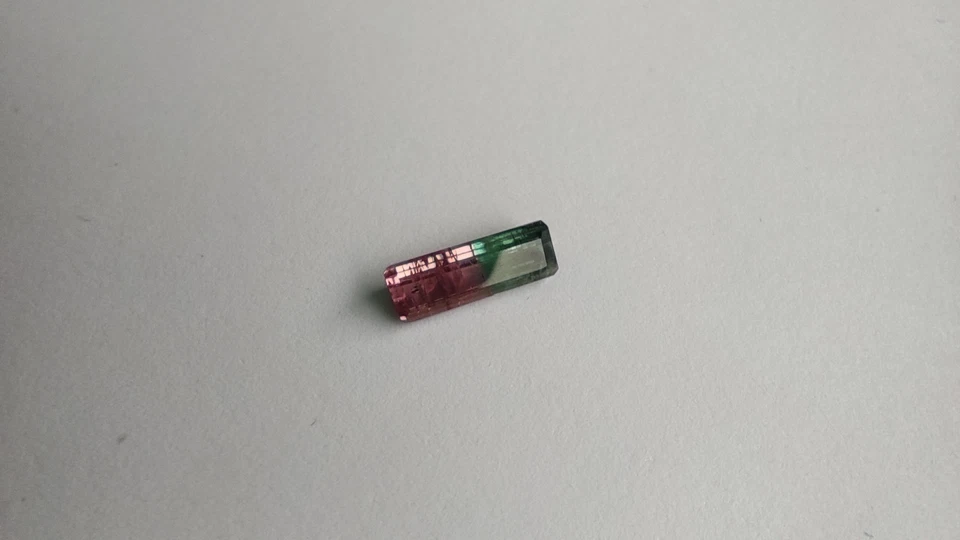 Wassermelonen Turmalin 1,4ct Minas Gerais Brasilien Kräftige Farbe TollerSchliff - Bild 3 von 4