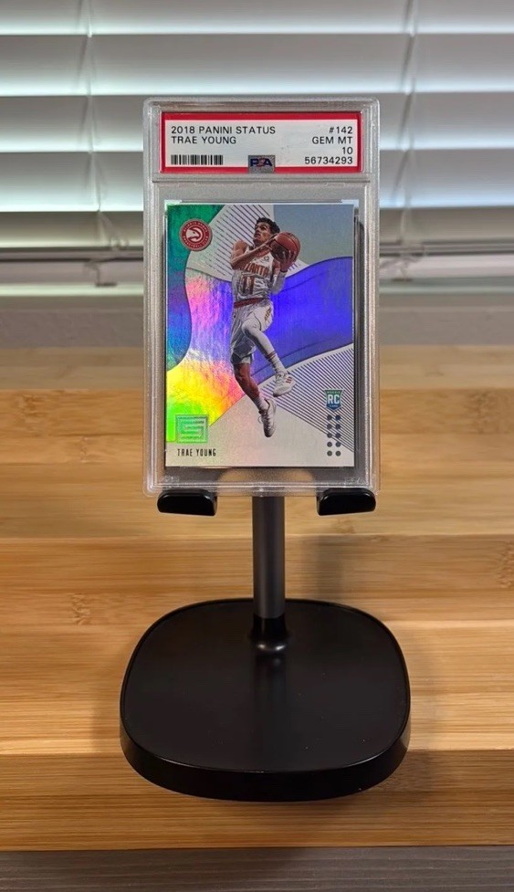 2018-19 Panini Status Trae Young Rookie #142 PSA 10 GEM MINT Atlanta Hawks 📈