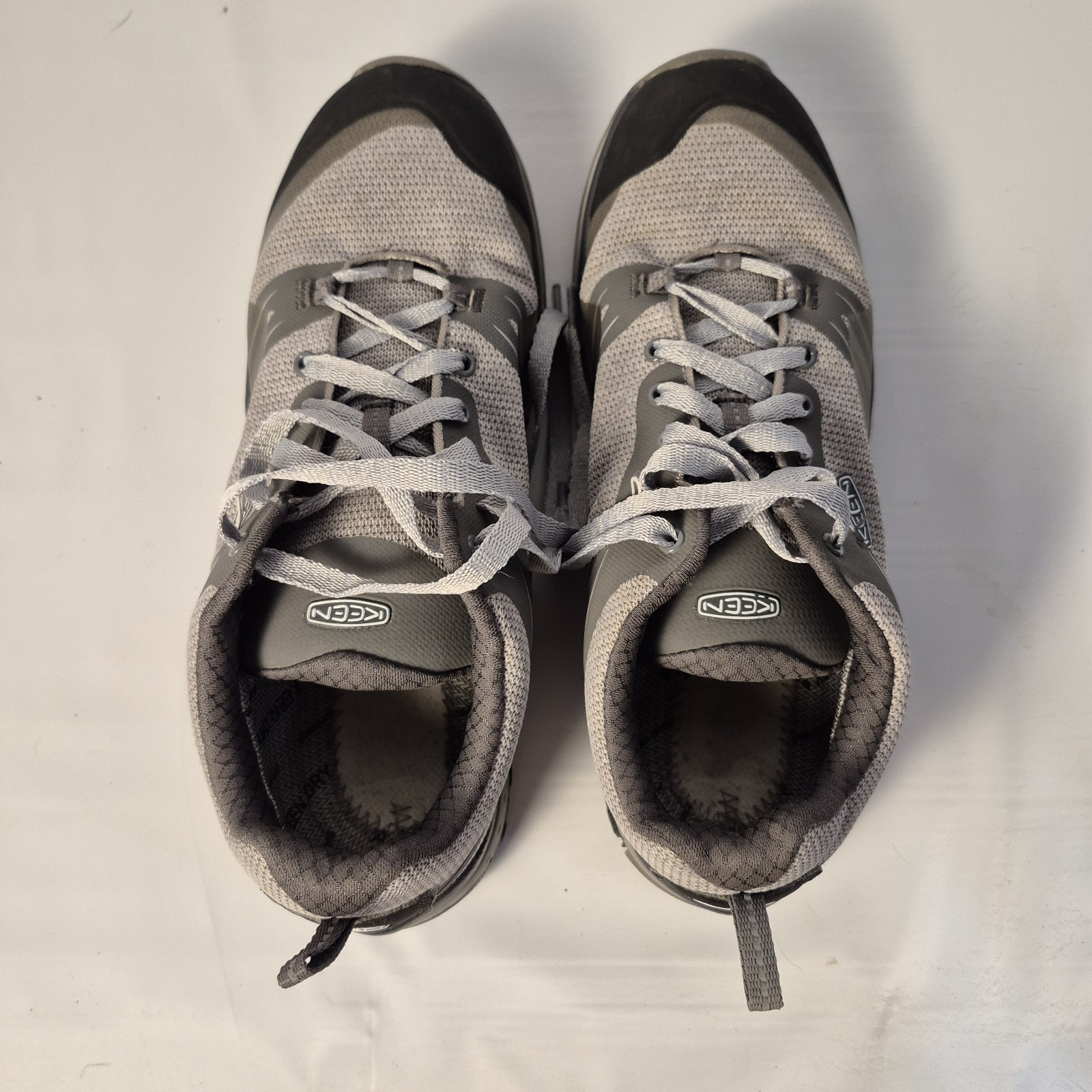 Scarpe da trekking KEEN donna 9 5 grigie con accenti neri