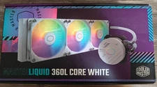 Cooler Master MasterLiquid 360L Core White 360mm Close-Loop AIO Liquid Cooler, A