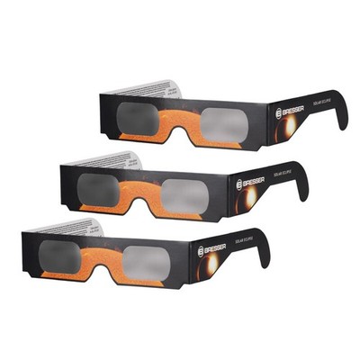 Bresser Sonnenfinsternis-Brille 3 Stück
