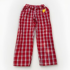 Boxercraft Red Plaid Lounge Pajama Pants Men’s 2X Cotton Elastic Waist