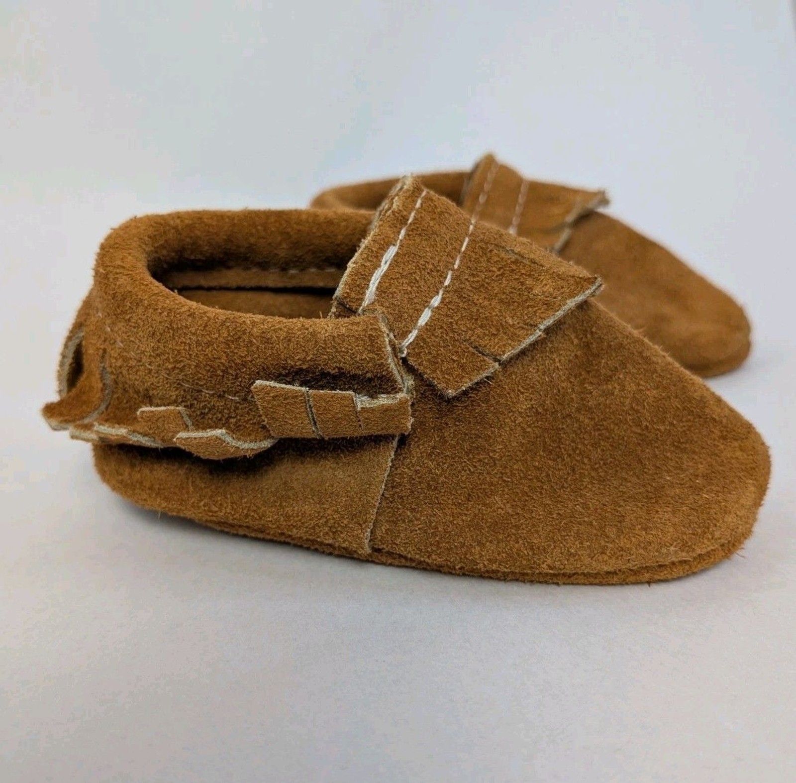 Fringe Boot Sz 3 Soft Sole Infant Boy Girl Nb