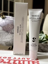 VERSO NATURAL GLOW WITH BAKUCHIOL & VITAMIN C FULLSIZE 1.3 OZ NIB Sealed! C3