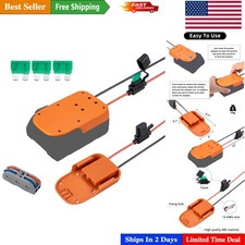 DIY-Ready Power Wheels Battery Adapter for Ridgid 18V - Secure  Versatile Use