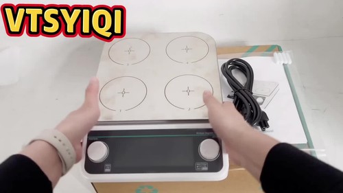 Multi-position Hotplate Magnetic Stirrer with 4 Position 4-(110*110) 120℃ - Video 1 of 1