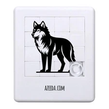 'Majestic Wolf' Sliding Puzzle (PZ00030214)