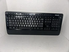 M Soft 1729 Wireless Keyboard 3050 with Number Pad, Black "A4D"