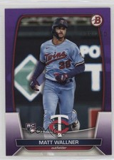2023 Bowman Purple 139/250 Matt Wallner #14 1cc0