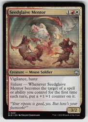 Seedglaive Mentor #231/427 Bloomburrow Uncommon MTG