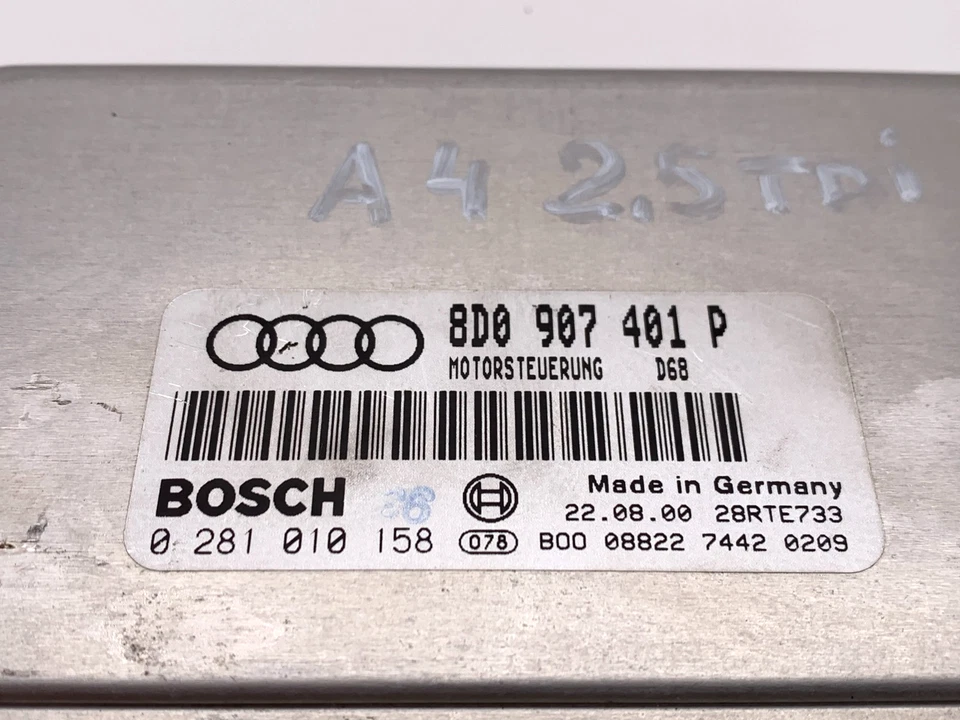 Centralina motore 8D0907401P Audi A4 B5 8D 2.5 TDI 110KW - Immagine 2 di 4