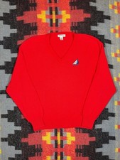 Vintage Tech 1993 Xerox Boat Knit Sweater Size XL