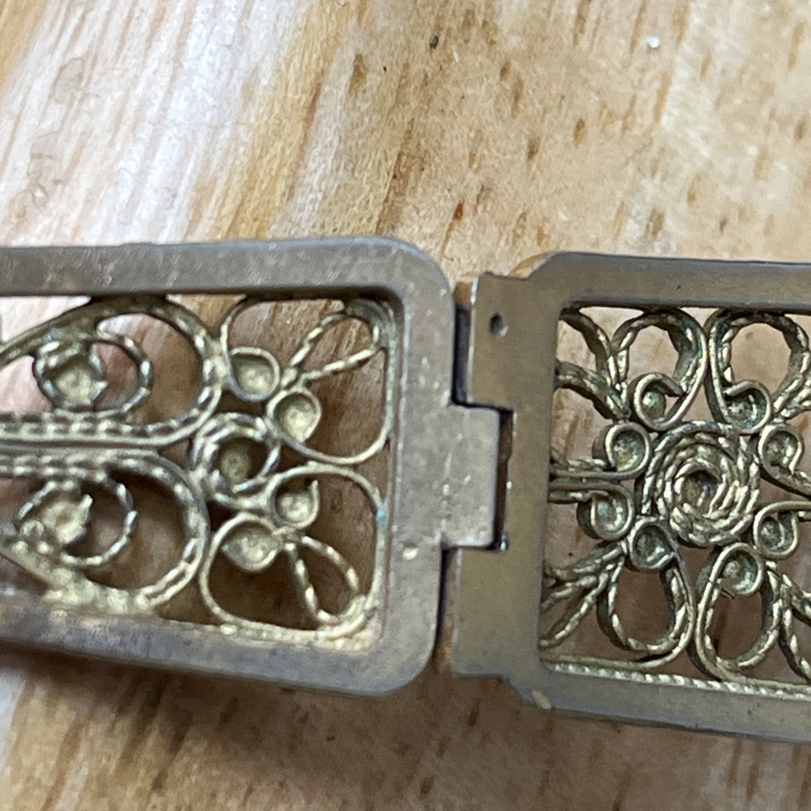 925 Sterling Silver Gold Plated Wrist Mechanical Watch Chika Vintage SecondHand 