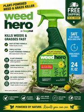 BugMD Weed Hero Plant-Powered Weed & Grass Killer Spray Pet-Safe