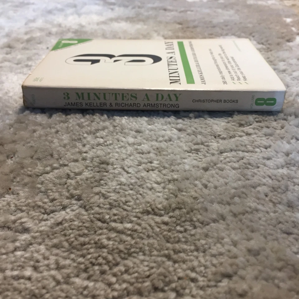 3 Minutes A Day James Keller Richard Armstrong Undated The Christophers Ministry - Image 3 of 4