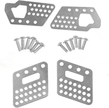 Aluminum Front and Rear Dual Damper Shock Mount for 1/10 Axial Wraith RC Truck (