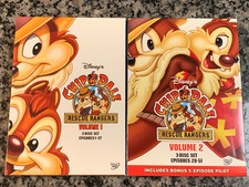 "Chip 'n Dale: Rescue Rangers" Complete Series - Volumes 1  2 on DVD - Like New
