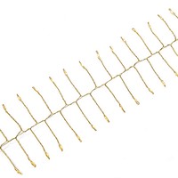 Konstsmide Weihnachtsbeleuchtung Micro LED Lichterkette 200 Bernsteinfarbene Di