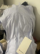 Lululemon Define Jacket Nulu Women's Serene Blue Full Zip Stretch Size 0