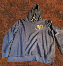 Harry Potter Hoodie Youth Large 12-14 Dark Blue Wizarding World Sweatshirt Kids