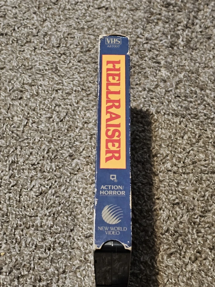 HELLRAISER FIRST RELEASE 1987 RELEASE vhs HORROR movie - Image 3 of 4