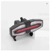 USB Rechargeable Scooter Turn Signal Tail Light LED Remote M365 Pro 2