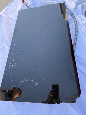 #ad Wolf CI365C B 36” Induction Cooktop Black PARTS ONLY Works Broke Glass READ $645.00