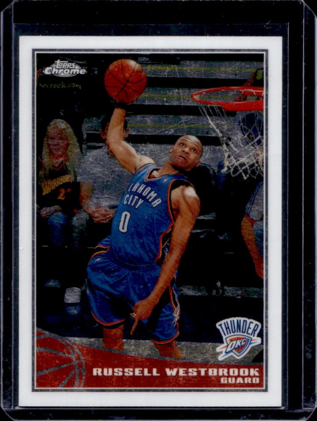 2009-10 Topps Russell Westbrook Chrome #/999 Thunder