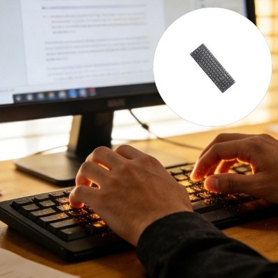 US Layout Anti Slip Laptop Keyboards Replacement for E5 Series Models