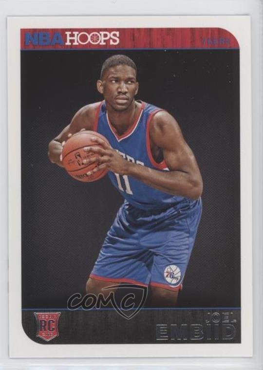 2014-15 NBA Hoops Joel Embiid #263 00bf