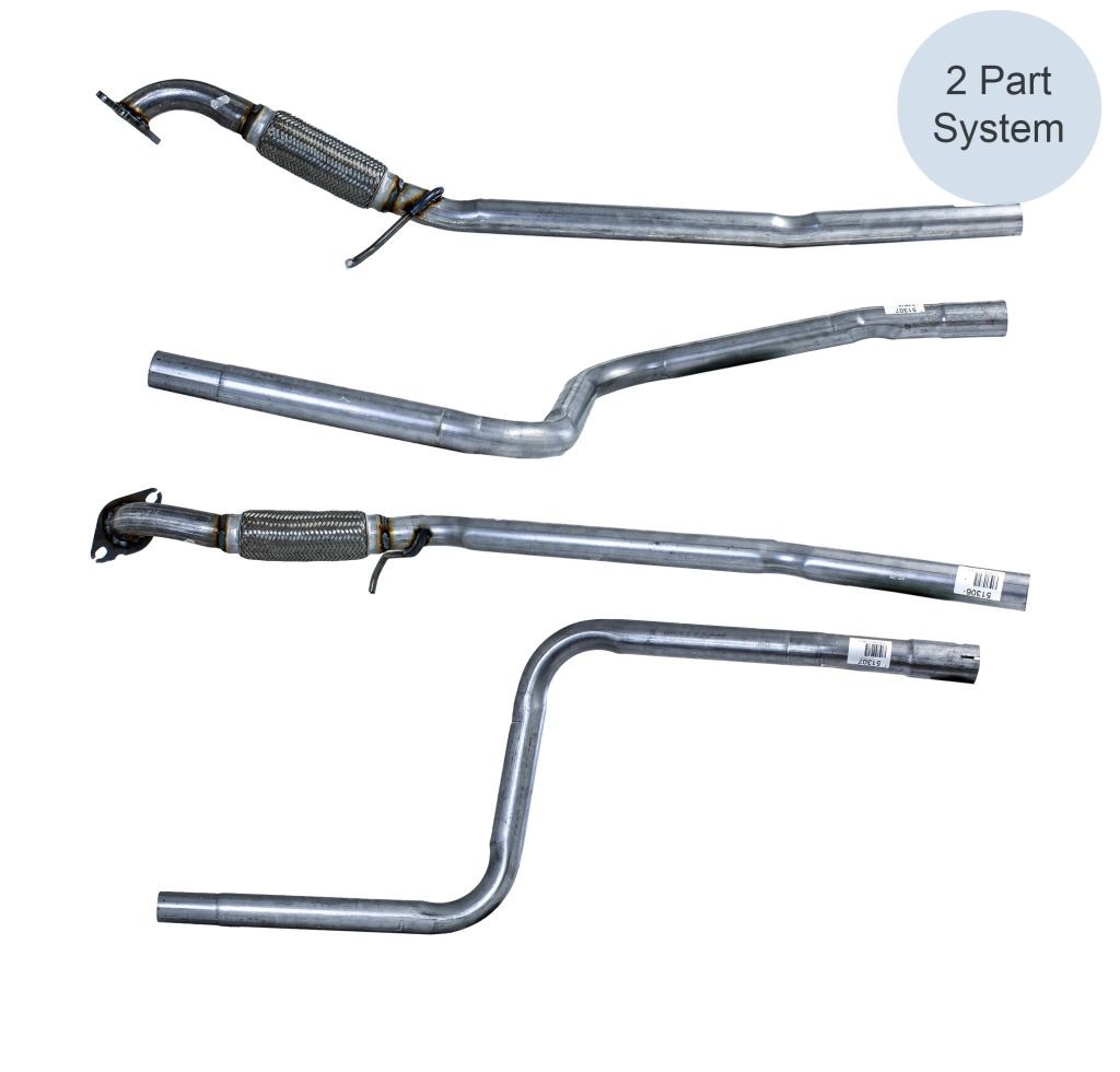 Exhaust Pipe fits FORD FIESTA Mk5 1.4 Centre 01 to 05 BM 1140450 1141303 1557454 - Image 4