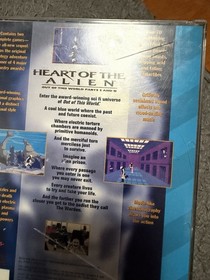 Heart of the Alien (Sega CD, 1994) Complete Registration Card Manual Disc CIB