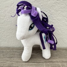 My Little Pony Rarity 2013 Plush Stuffed Animal 6  Hasbro