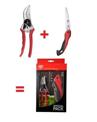 Felco Set Felco 602 Astsäge + Gartenschere nach Auswahl im Geschenkkarton