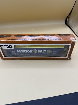 Tyco HO Train Hopper Car Advertising Morton Salt ACFX 62004 in Box