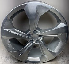 2020 2021 2022 2023 2024 2025 Audi Q7 22” OEM RECON Silver Wheel Part #12056