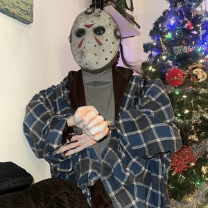 HTF Halloween Friday The 13th Jason Voorhees 7’ Hanging Prop Decor