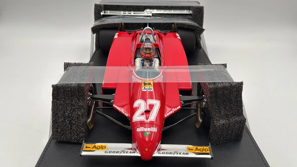  GP1210EWD GP Replicas Ferrari 126 C2 Villeneuve USA GP West Long Beach 198 - Immagine 2 di 4