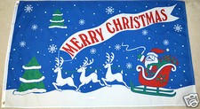3x5 MERRY CHRISTMAS FLAG 3'x5'