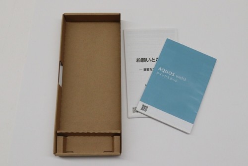 SHARP AQUOS wish3 A302SH 64GB Black smart phone SoftBank/Ymobile sim free Japan - Picture 4 of 5