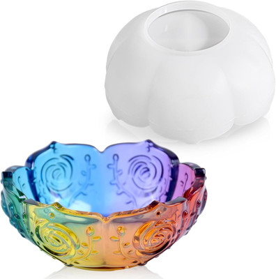 Silicone Bowl Resin Mold Tray Molds Epoxy Resin Casting Container Large Irregula