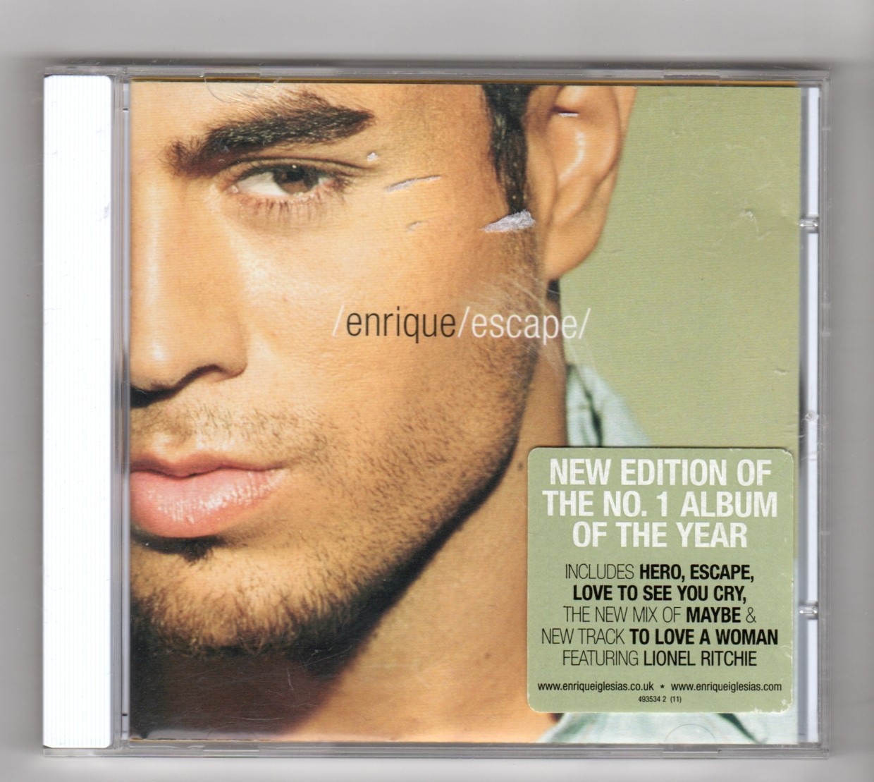 (IF112) Enrique Iglesias, Escape - 2002 CD