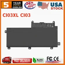 Lot 10 Battery CI03XL For HP ProBook 640 650 645 655 G2 G3 HSTNN-UB6Q 801554-001