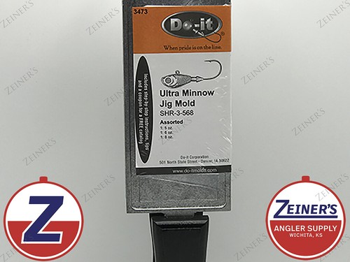 LF 3473 New Do It Ultra Minnow Jig Mold - 3 Sizes 5 6 8 oz - Picture 4 of 5