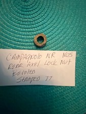 Dado bloccaggio asse posteriore Campagnolo NOS NR smussato timbrato 77